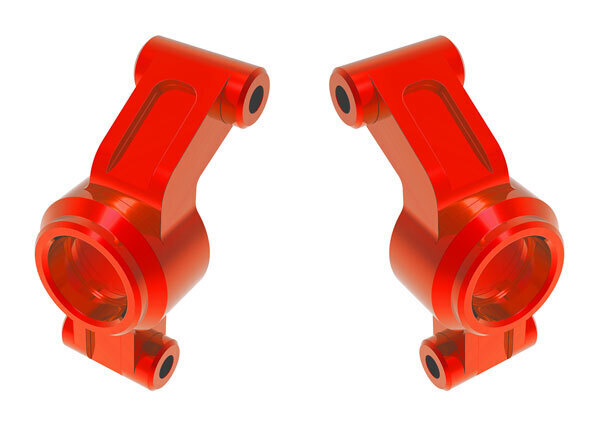 Traxxas Red Aluminum Stub Axle Carriers (L&R) TRA10751-RED