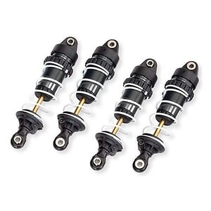 Traxxas PTFE Aluminum Mini GTR Long Shocks & Springs (2) TRA10765-GRAY