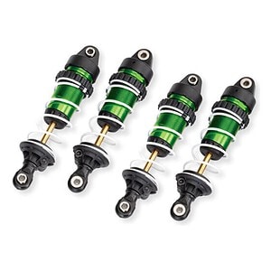 Traxxas Green Aluminum Mini GTR Long Shocks & Springs (2) TRA10765-GRN