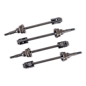 Traxxas WideMaxx Steel CV Driveshafts & Drive Cups (4) TRA10789X
