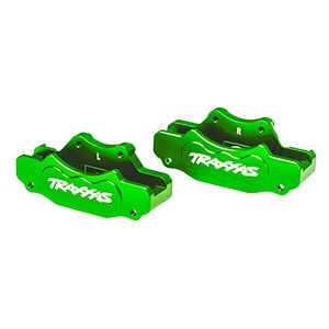 Traxxas Green Aluminum Sand Car Brake Calipers (L&R) TRA10951-GRN