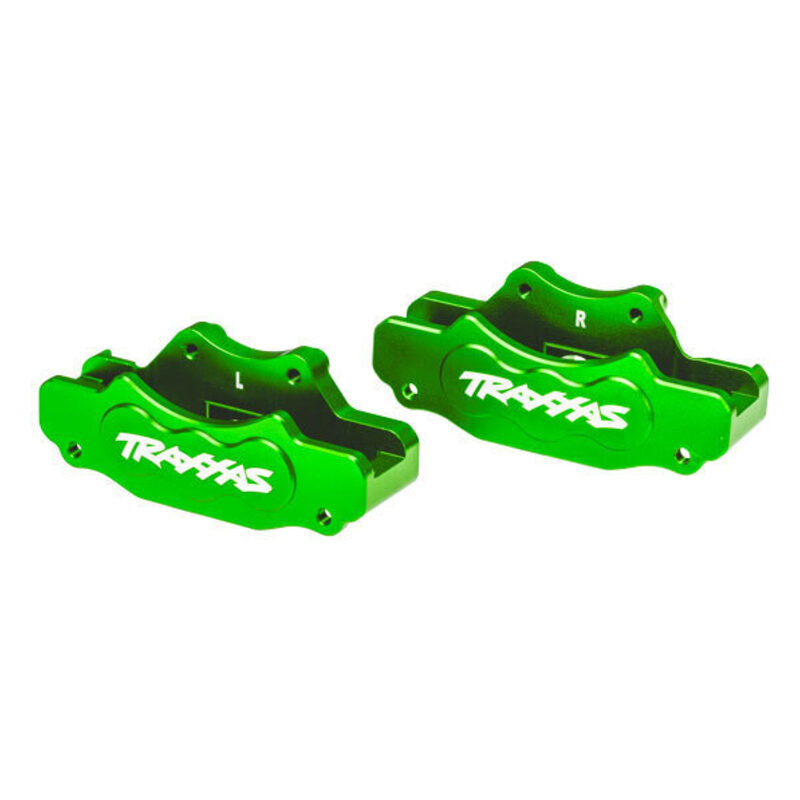 Traxxas Green Aluminum Sand Car Brake Calipers (L&R) TRA10951-GRN - 10951-grn-jpg Traxxas Green Aluminum Sand Car Brake Calipers (L&R) TRA10951-GRN