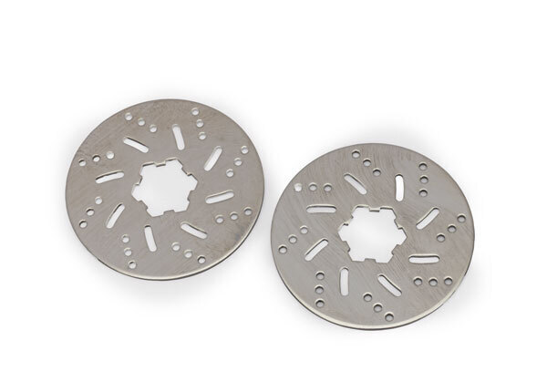 Traxxas Stainless Steel Front Brake Discs (2) TRA10955