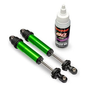 Traxxas Green Aluminum GT-Maxx Rear Shocks (2) TRA10962-GRN