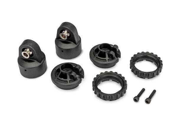 Traxxas GT-Maxx Shock Caps w/ Retainers & Collars (2) TRA10965