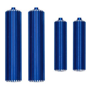 Traxxas Blue Aluminum Sand Car Shock Reservoirs (F&R) TRA10966-BLUE
