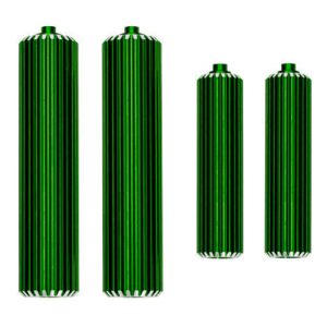 Traxxas Green Aluminum Sand Car Shock Reservoirs (F&R) TRA10966-GRN