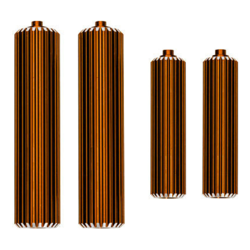 Traxxas Orange Aluminum Sand Car Shock Reservoirs (F&R) TRA10966-ORNG - 10966-orng-jpg Traxxas Orange Aluminum Sand Car Shock Reservoirs (F&R) TRA10966-ORNG