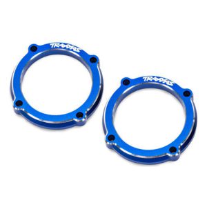 Traxxas Blue Aluminum LED Light Pod Retainers (2) TRA10969-BLUE
