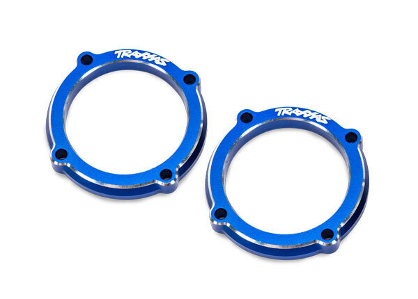 Traxxas Blue Aluminum LED Light Pod Retainers (2) TRA10969-BLUE - 10969-blue-jpg Traxxas Blue Aluminum LED Light Pod Retainers (2) TRA10969-BLUE