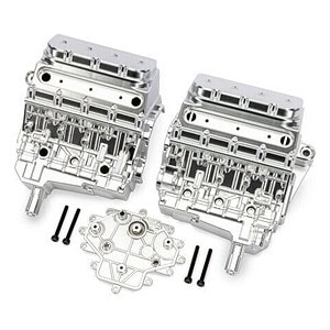 Traxxas Pro Scale Sand Car Satin Chrome Engine Block TRA10981-SATIN
