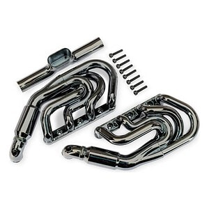 Traxxas Pro Scale Sand Car Black Chrome Exhaust Headers TRA10982-BLKCR