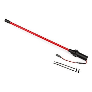 Traxxas Red LED Whip Light w/ Flex-Tech Mount TRA10992-RED
