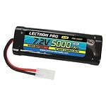 Lectron Pro NiMH 7.2v 6-Cell 5000mAh Flat Pack Battery w/ Tamiya Connector