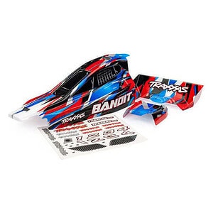 Traxxas Bandit Red Body w/ Wing TRA2430-RED