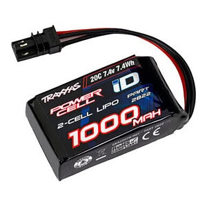 Traxxas 1000 mAh 7.4 Volt 2-Cell LiPo Battery TRA2822