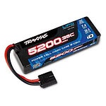 Traxxas 5200 mAh 7.4 Volt 2-Cell Hard Case LiPo Battery TRA2844R