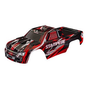 Traxxas Stampede 2WD Red Clipless Body TRA3620-RED