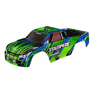 Traxxas Stampede 2WD Green Clipless Body TRA3620A-GRN