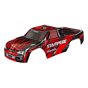 Traxxas Stampede 2WD Red Clipless Body TRA3620A-RED