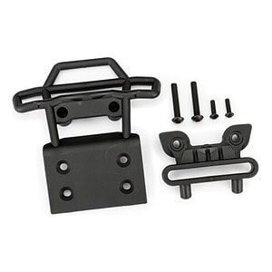 Traxxas Black Front Bumper and Bumper Mount TRA3621-BLK