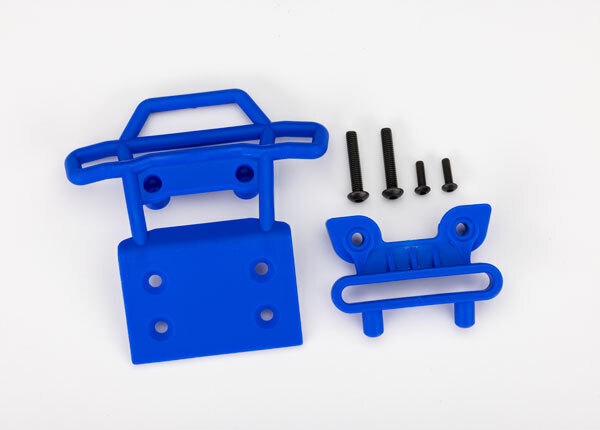 Traxxas Blue Front Bumper and Bumper Mount TRA3621-BLUE