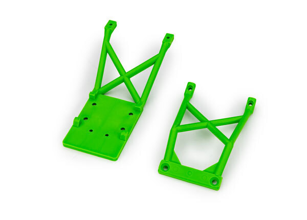 Traxxas Green Front and Rear Skid Plates TRA3623-GRN