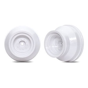 Traxxas Monster Truck Dual-Profile White Wheels (2) TRA3664-WHT