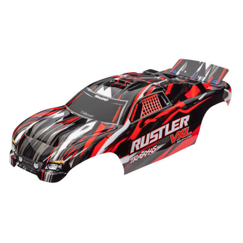 Traxxas Rustler VXL Red Body TRA3726