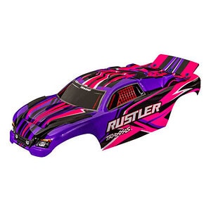 Traxxas Rustler 2WD Pink Clipless Body TRA3734-PINK