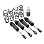 Traxxas Long Gray Ultra Shocks with Springs (4) TRA3760-GRAY