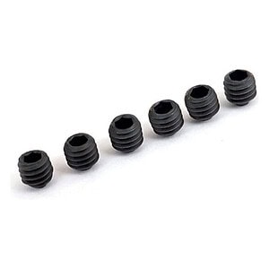 Traxxas 4 mm Set Screws with Threadlock (6) TRA4897X