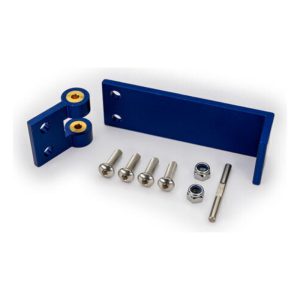 Traxxas Blue Aluminum Rudder Mount with Hardware TRA5742X