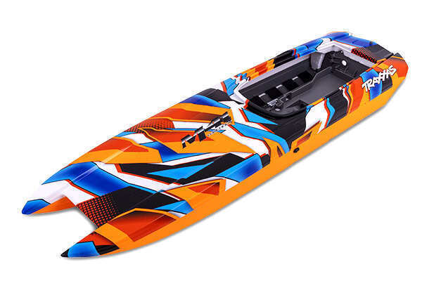 Traxxas DCB M41 Orange Hull TRA5784T - 5784t-jpg Traxxas DCB M41 Orange Hull TRA5784T