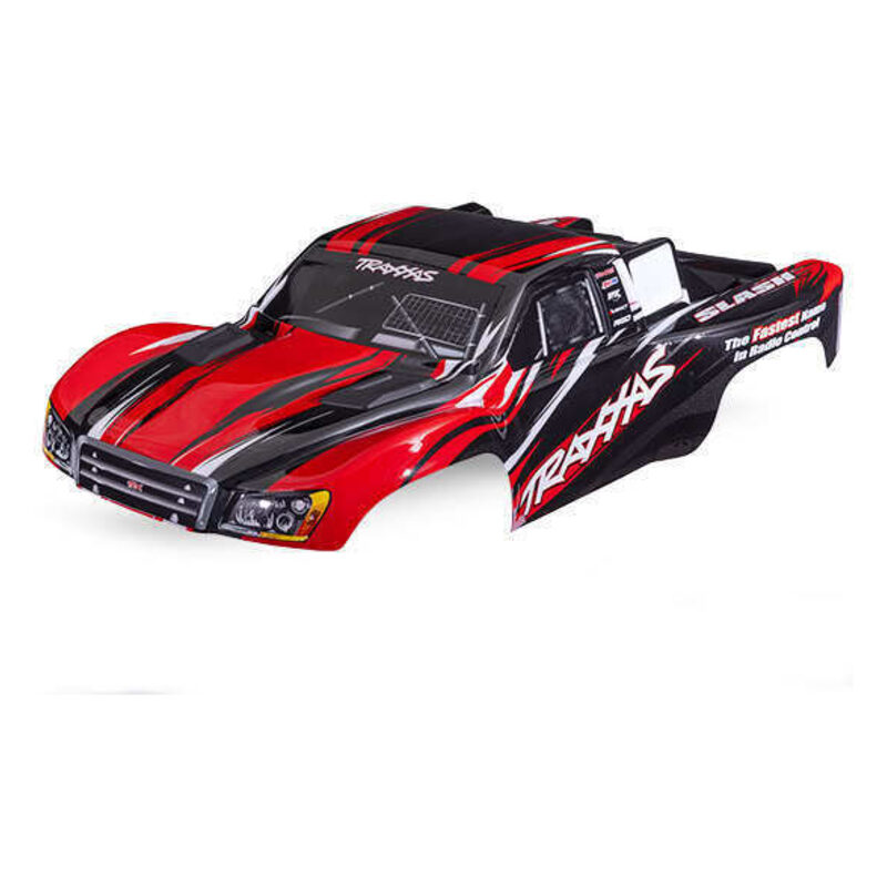 Traxxas Slash 4X4 Red Clipless Body TRA5855-RED
