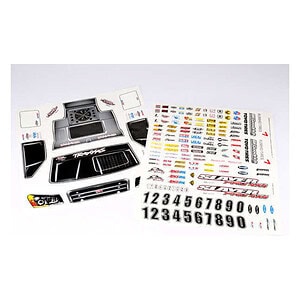 Traxxas Slayer Pro 4X4 Decal Sheets TRA5913X