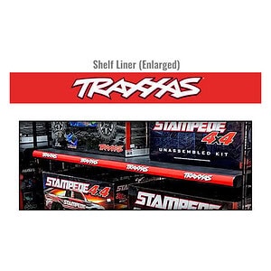 Traxxas Dealer Shelf Liner Red Adh Vinyl - 48in TRA61748