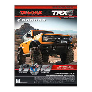 Traxxas TRX-4 2021 Ford Bronco Catalog Supplement TRA61858