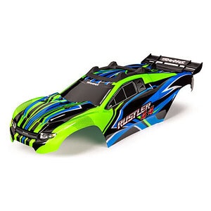 Traxxas Rustler 4X4 Green Body TRA6734G Pre-Painted