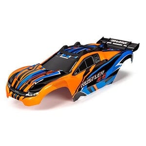 High-speed RC drift car with custom graphics and aerodynamic design for racing enthusiasts.