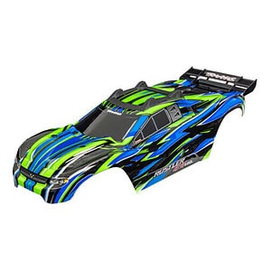 Traxxas Rustler 4X4 VXL Green Clipless Body TRA6785-GRN