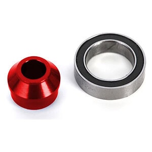 Traxxas Red Aluminum Bearing Adapter TRA6893-RED
