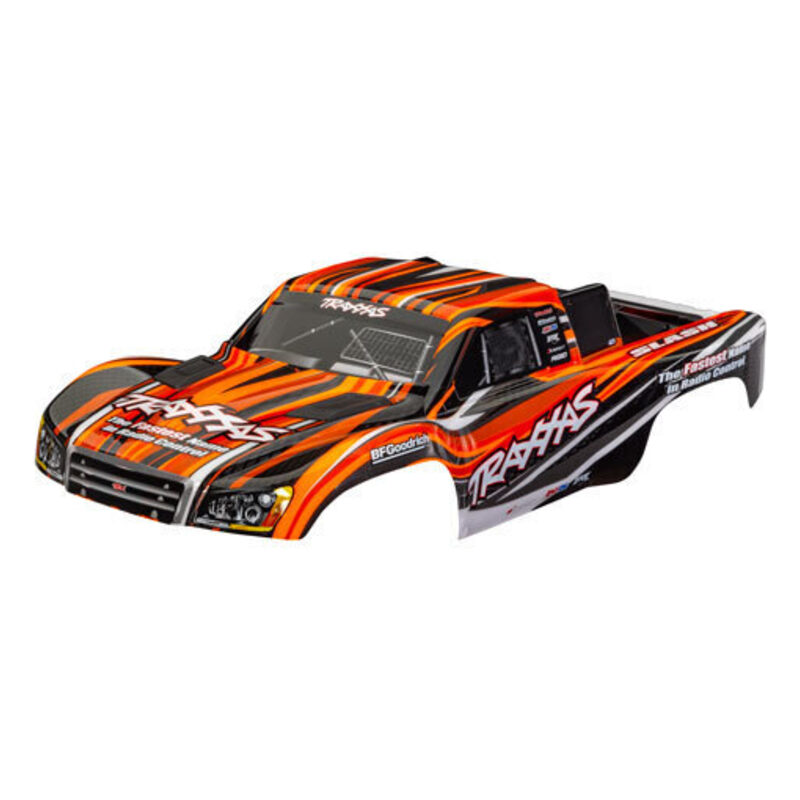 Traxxas Slash 4X4 Orange Clipless Body TRA6910-ORNG - 6910-orng-jpg Traxxas Slash 4X4 Orange Clipless Body TRA6910-ORNG