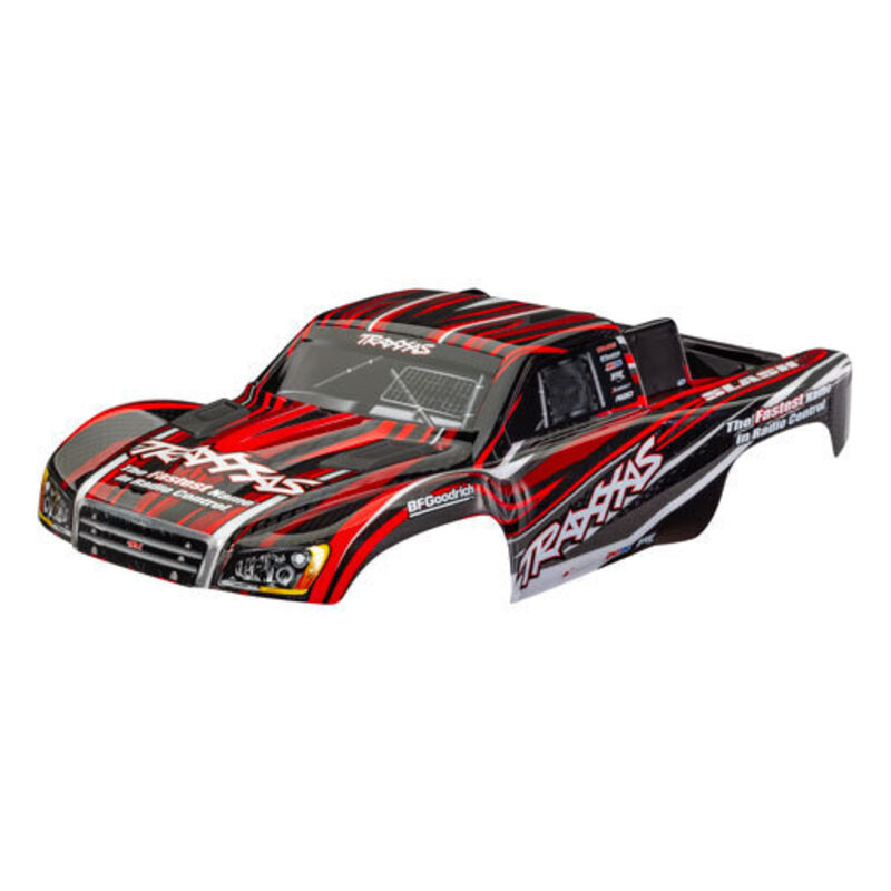 Traxxas Slash 4X4 Red Clipless Body TRA6910-RED - 6910-red-jpg Traxxas Slash 4X4 Red Clipless Body TRA6910-RED