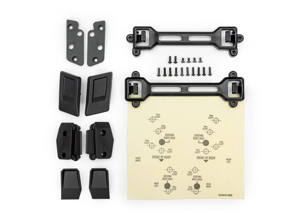 Traxxas Slash 4X4 Clipless Body Conversion kit TRA6934