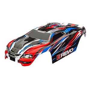 Traxxas 1/16 Revo Red Body TRA7115-RBLU
