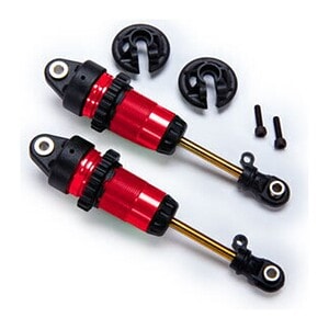 Traxxas 1/10 Red Aluminum Long GTR Shocks (2) TRA7461-RED