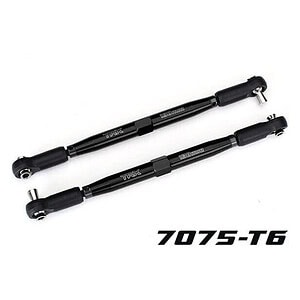 Traxxas TUBES 157 mm Black Aluminum Toe Links (2) TRA7748-BLK