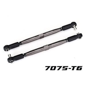Traxxas TUBES 157 mm Gray Aluminum Toe Links (2) TRA7748-GRAY