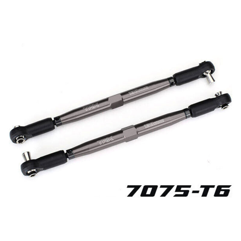 Traxxas TUBES 157 mm Gray Aluminum Toe Links (2) TRA7748-GRAY - 7748-gray-jpg Traxxas TUBES 157 mm Gray Aluminum Toe Links (2) TRA7748-GRAY